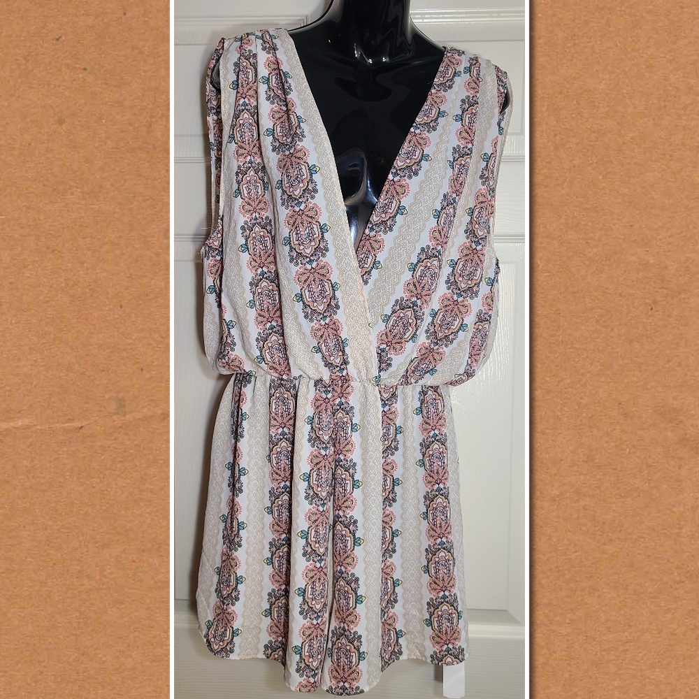 Zenobia Patterned Romper